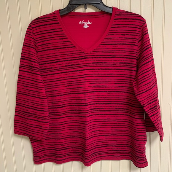 Striped Kim Rogers Top - Picture 1 of 6